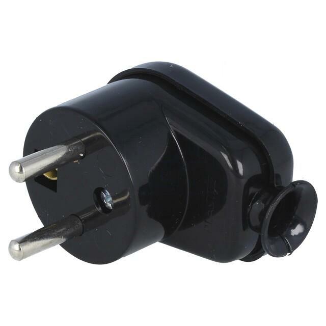 PLASTROL Connector: AC supply; male; plug