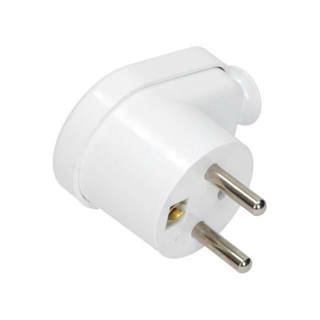 PLASTROL Connector: AC supply; male; plug