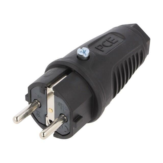 PCE Connector: AC supply; male; plug