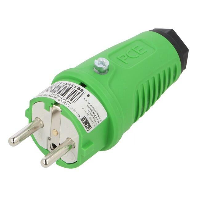 PCE Connector: AC supply; male; plug