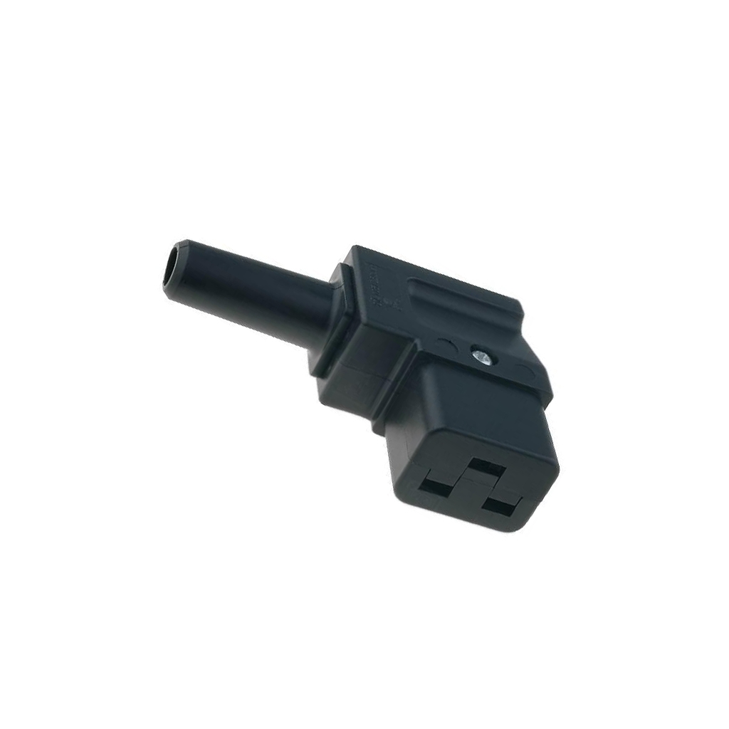 SCHURTER Connector: AC supply; plug; female