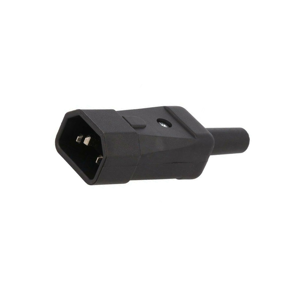 CLIFF Connector: AC supply; plug; male