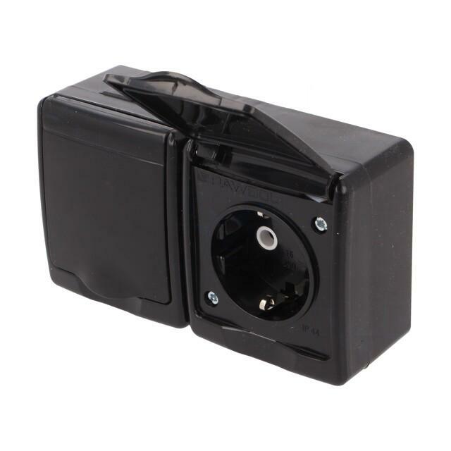 PAWBOL Connector: AC supply; socket; 2P+PE
