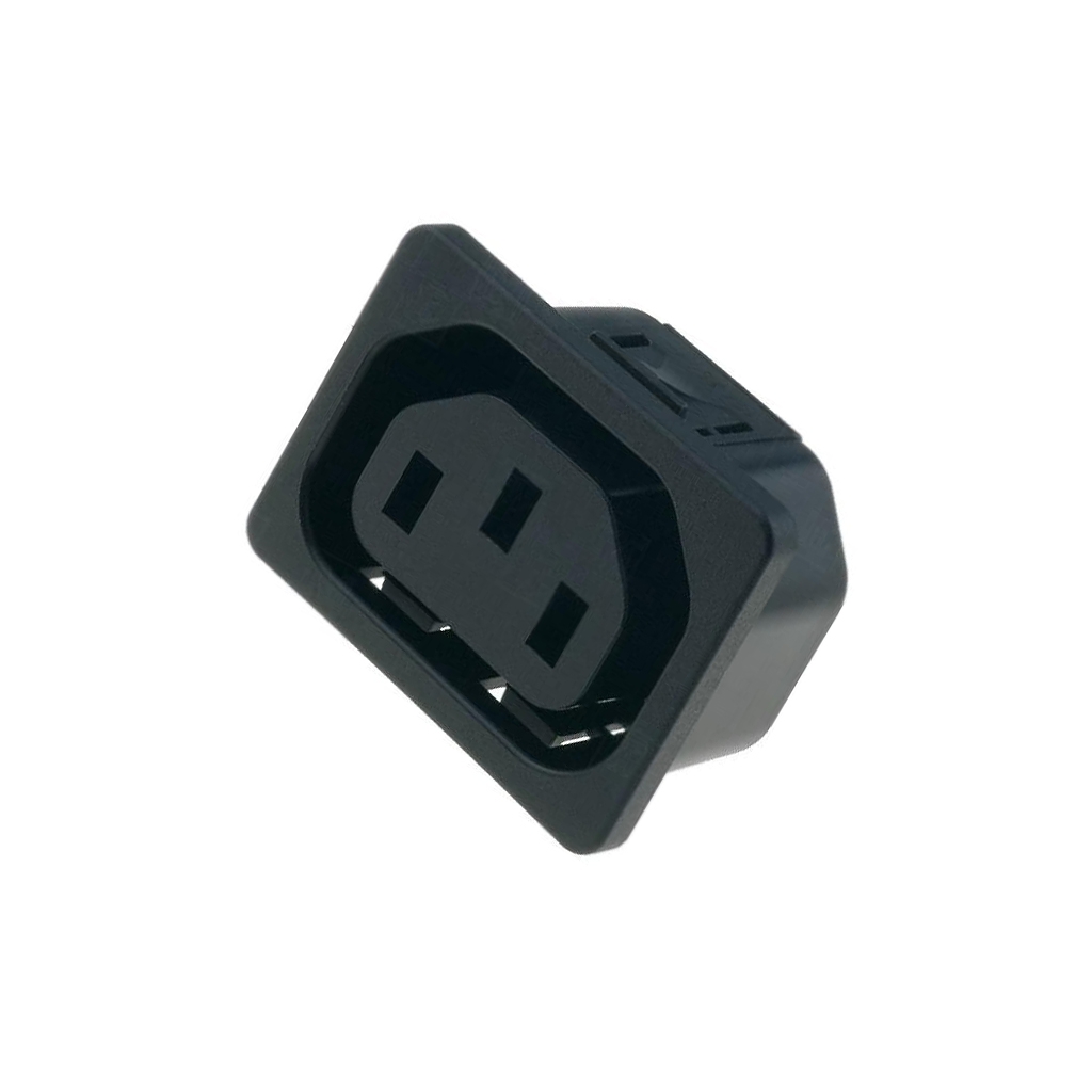 SCHURTER Connector: AC supply; socket; female