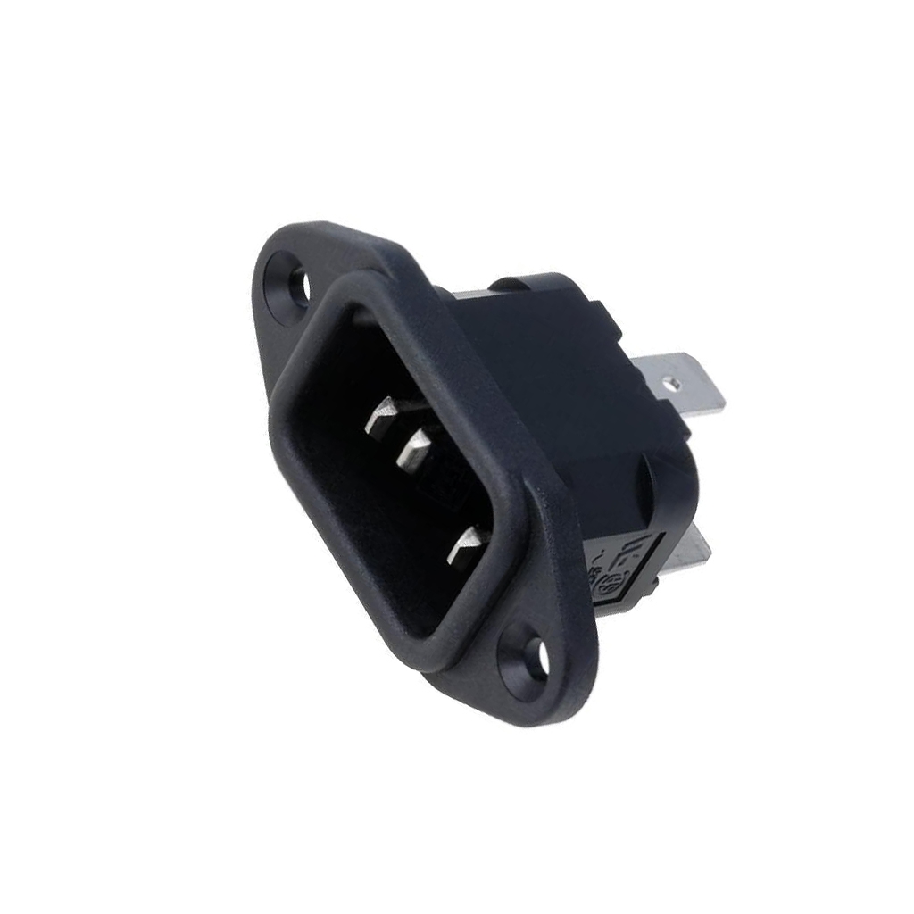 BULGIN Connector: AC supply; socket; male