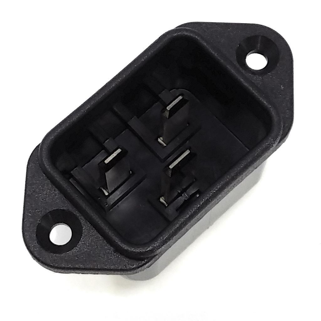 BULGIN Connector: AC supply; socket; male