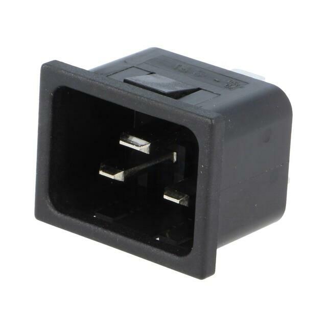 BULGIN Connector: AC supply; socket; male