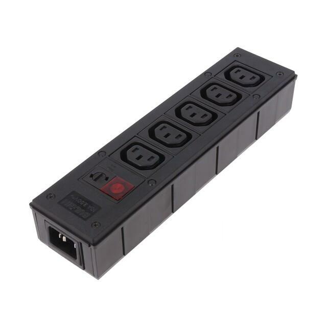 BULGIN Connector: AC supply; splitter; 10A