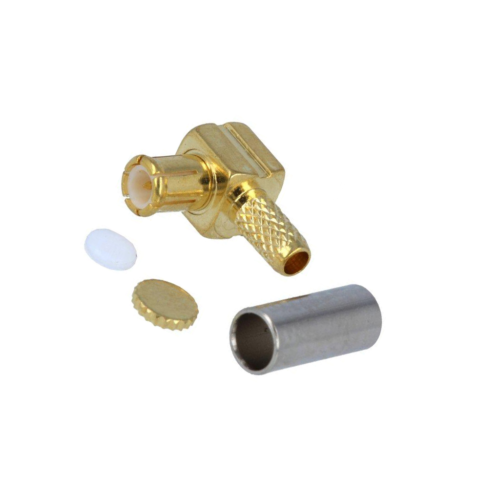 4CARMEDIA Connector: antenna; plug; MCX-B; RG174