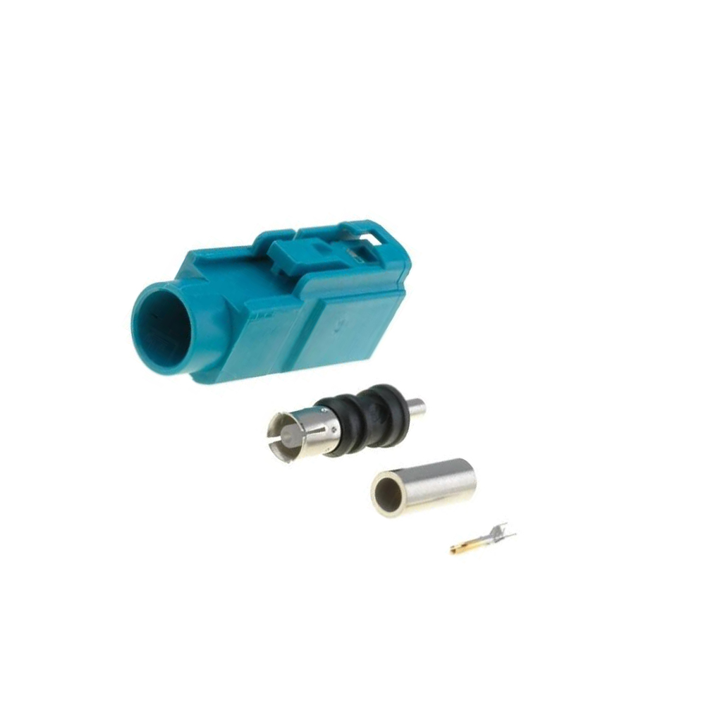 4CARMEDIA Connector: antenna; socket; FAKRA; RG174