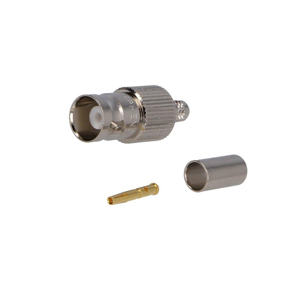 AMPHENOL RF Connector: BNC; plug; female