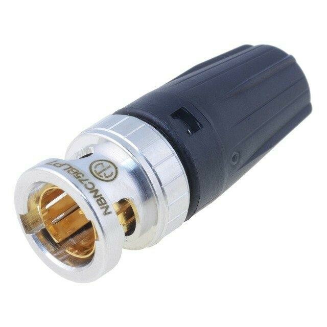 NEUTRIK Connector: BNC; plug; male; shielded