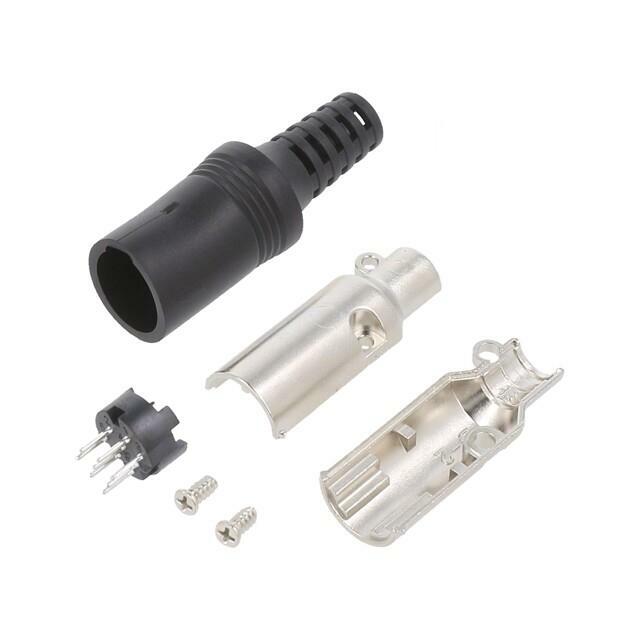 HIROSE Connector: circular; friction lock; plug