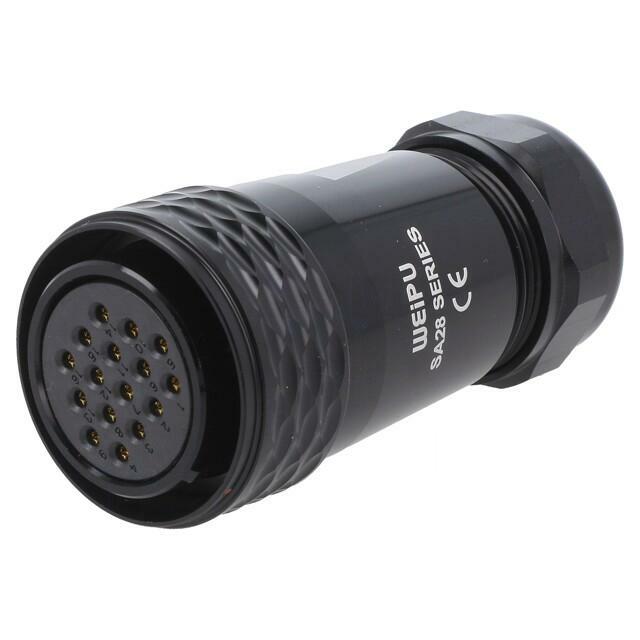 WEIPU Connector: circular; plug; female; PIN:
