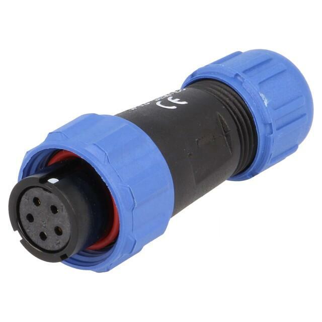 WEIPU Connector: circular; plug; female; PIN: