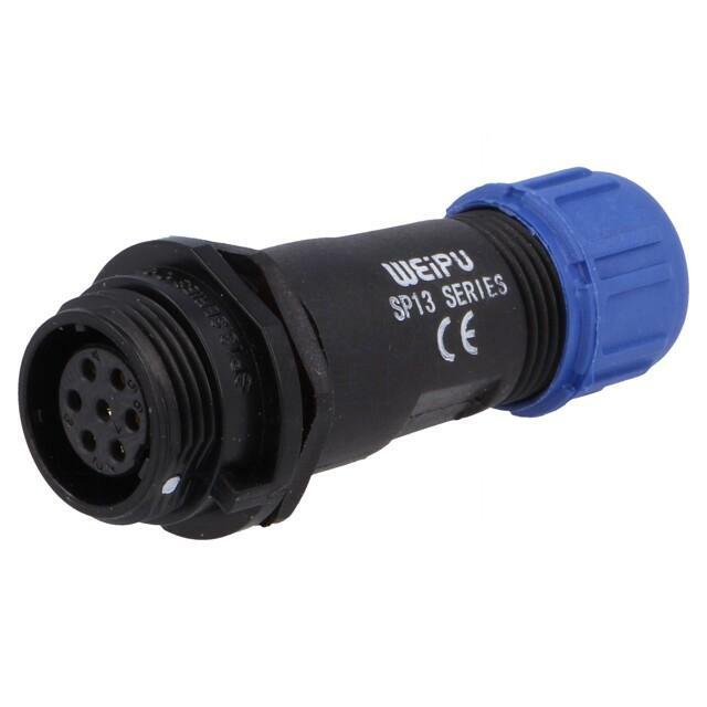 WEIPU Connector: circular; plug; female; PIN: