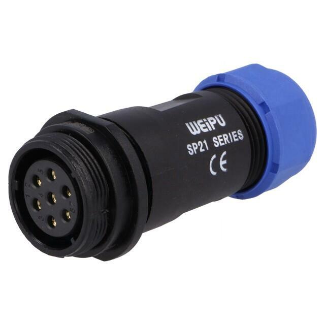 WEIPU Connector: circular; plug; female; PIN:
