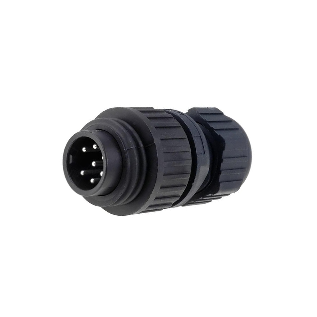 HIRSCHMANN Connector: circular; plug; male; IP67