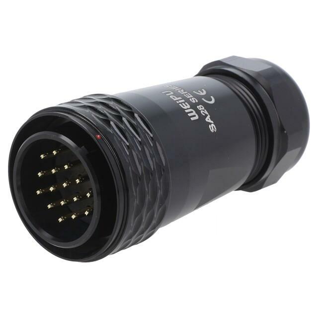 WEIPU Connector: circular; plug; male; PIN: