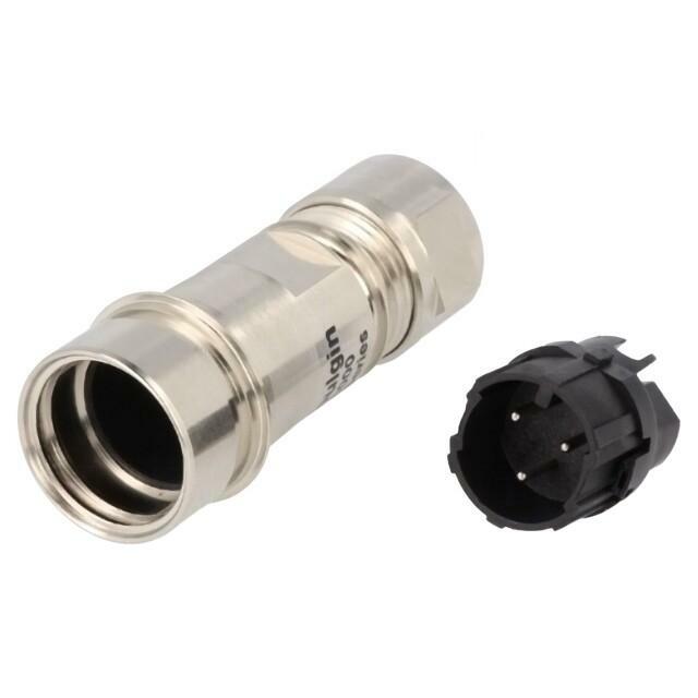 BULGIN Connector: circular; plug; male; PIN: