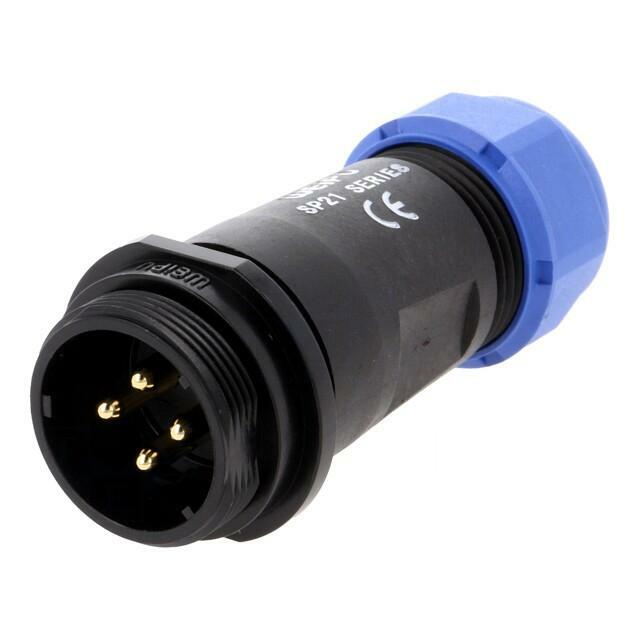 WEIPU Connector: circular; plug; male; PIN: