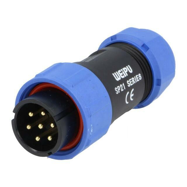 WEIPU Connector: circular; plug; male; PIN: