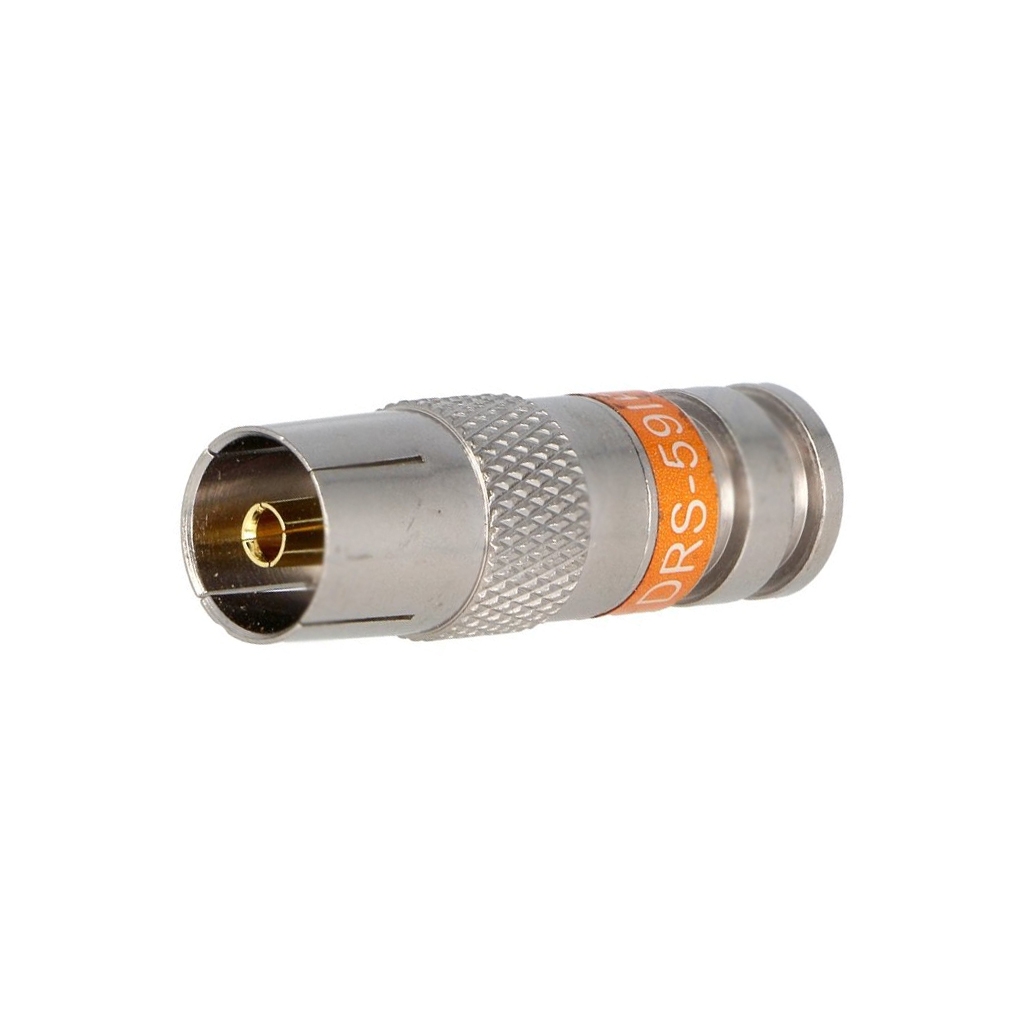 Connector: coaxial 9.5mm (IEC 169-2)