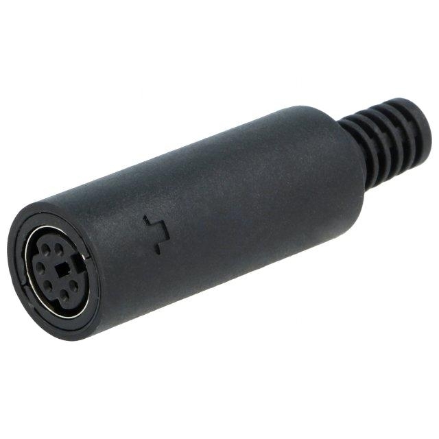 LUMBERG Connector: DIN mini; plug; female