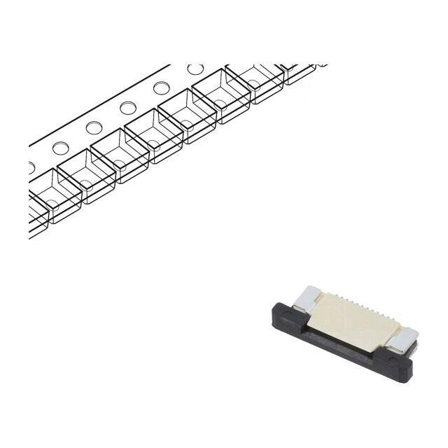 AMPHENOL AORORA Connector: FFC/FPC; female; PIN: