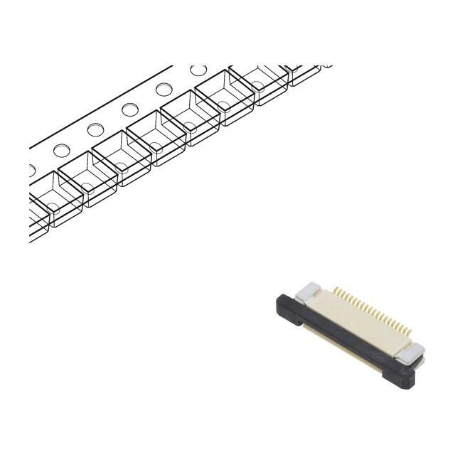 AMPHENOL AORORA Connector: FFC/FPC; female; PIN:
