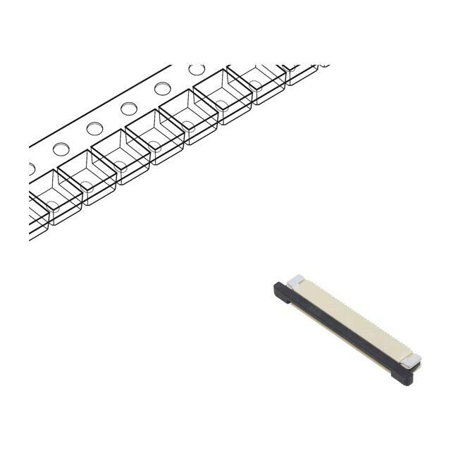 AMPHENOL AORORA Connector: FFC/FPC; female; PIN: