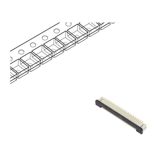 AMPHENOL AORORA Connector: FFC/FPC; female; PIN:
