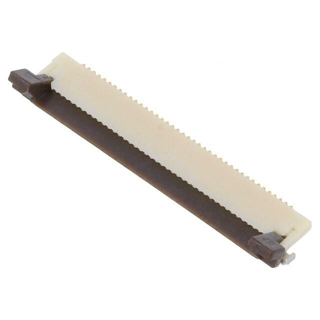 HIROSE Connector: FFC/FPC; gold-plated; SMT; 500mA