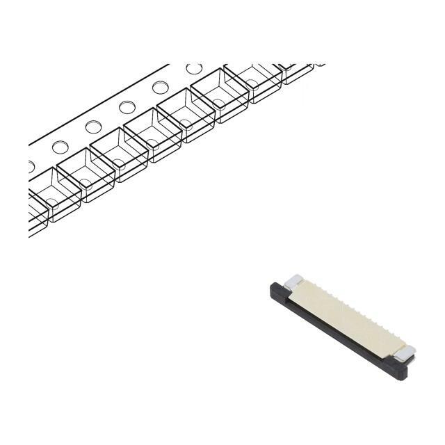 AMPHENOL AORORA Connector: FFC/FPC; PIN: 16