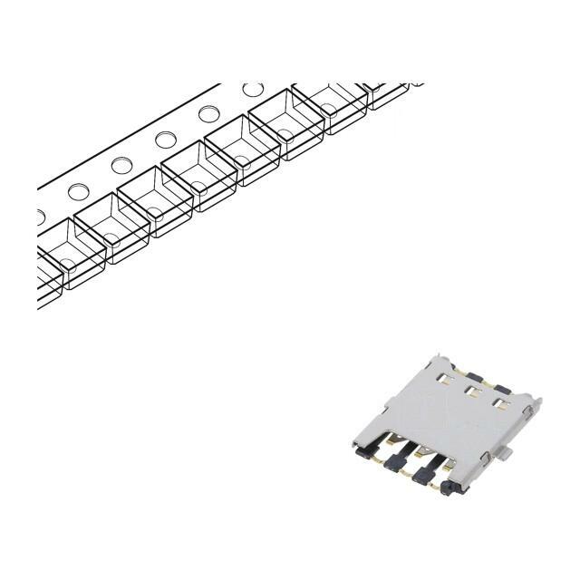 GCT Connector: for cards; Nano SIM