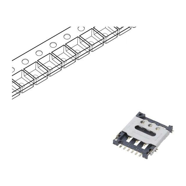 GCT Connector: for cards; Nano SIM