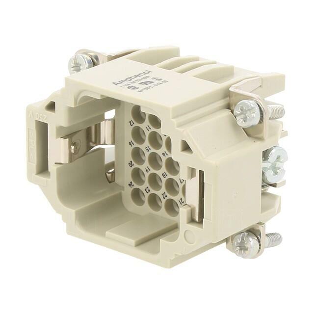 AMPHENOL Connector: HDC; contact insert; male