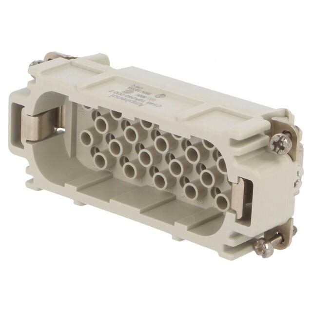 AMPHENOL Connector: HDC; contact insert; male