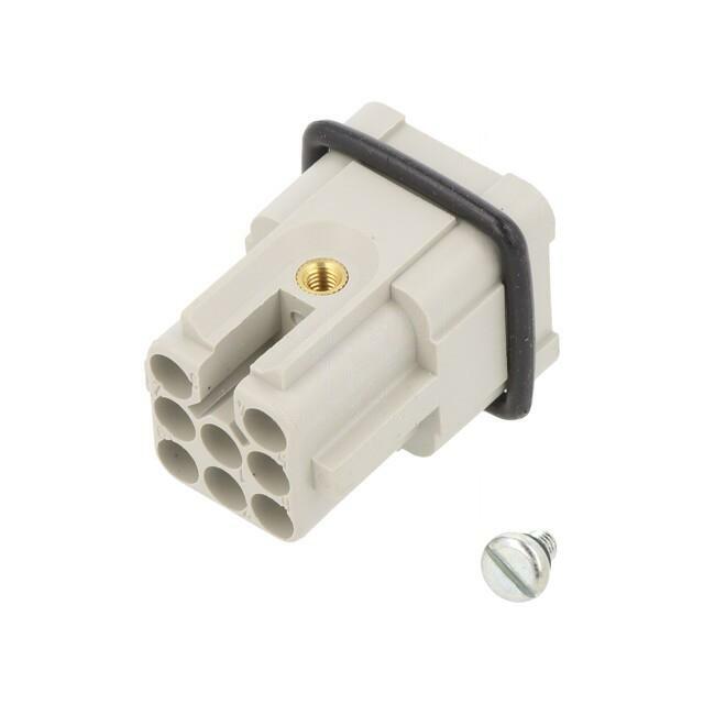 AMPHENOL Connector: HDC; contact insert; male