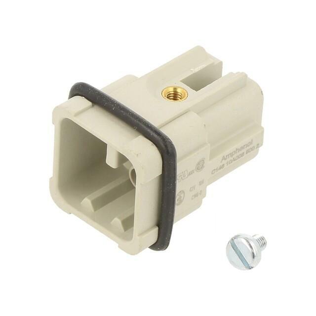AMPHENOL Connector: HDC; contact insert; male