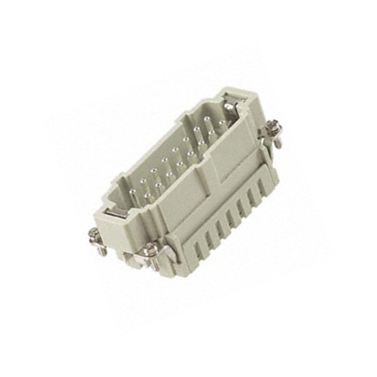 HARTING Connector: HDC; contact insert; male