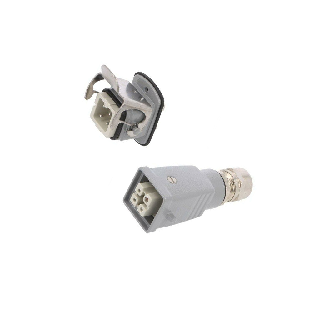 WEIDMÜLLER Connector: HDC; male + female