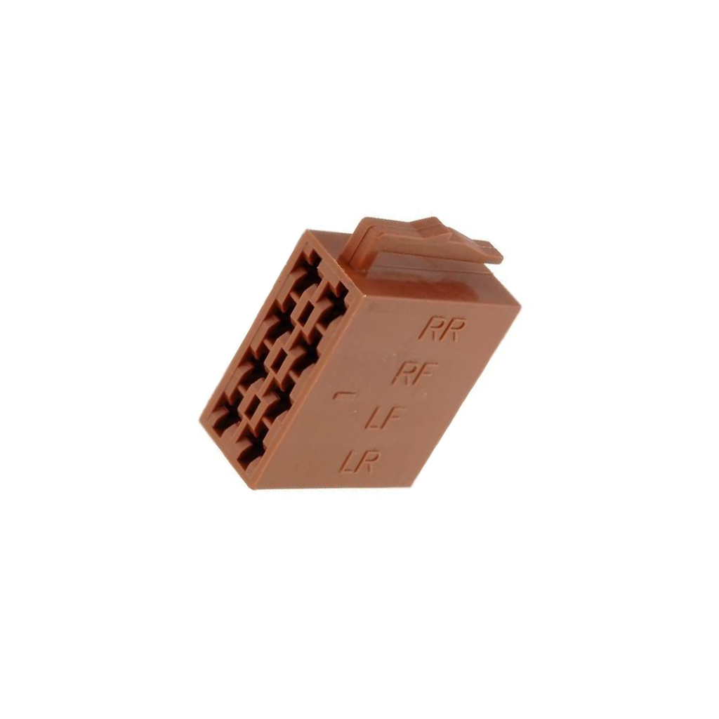 4CARMEDIA Connector housing; plug; ISO; PIN: