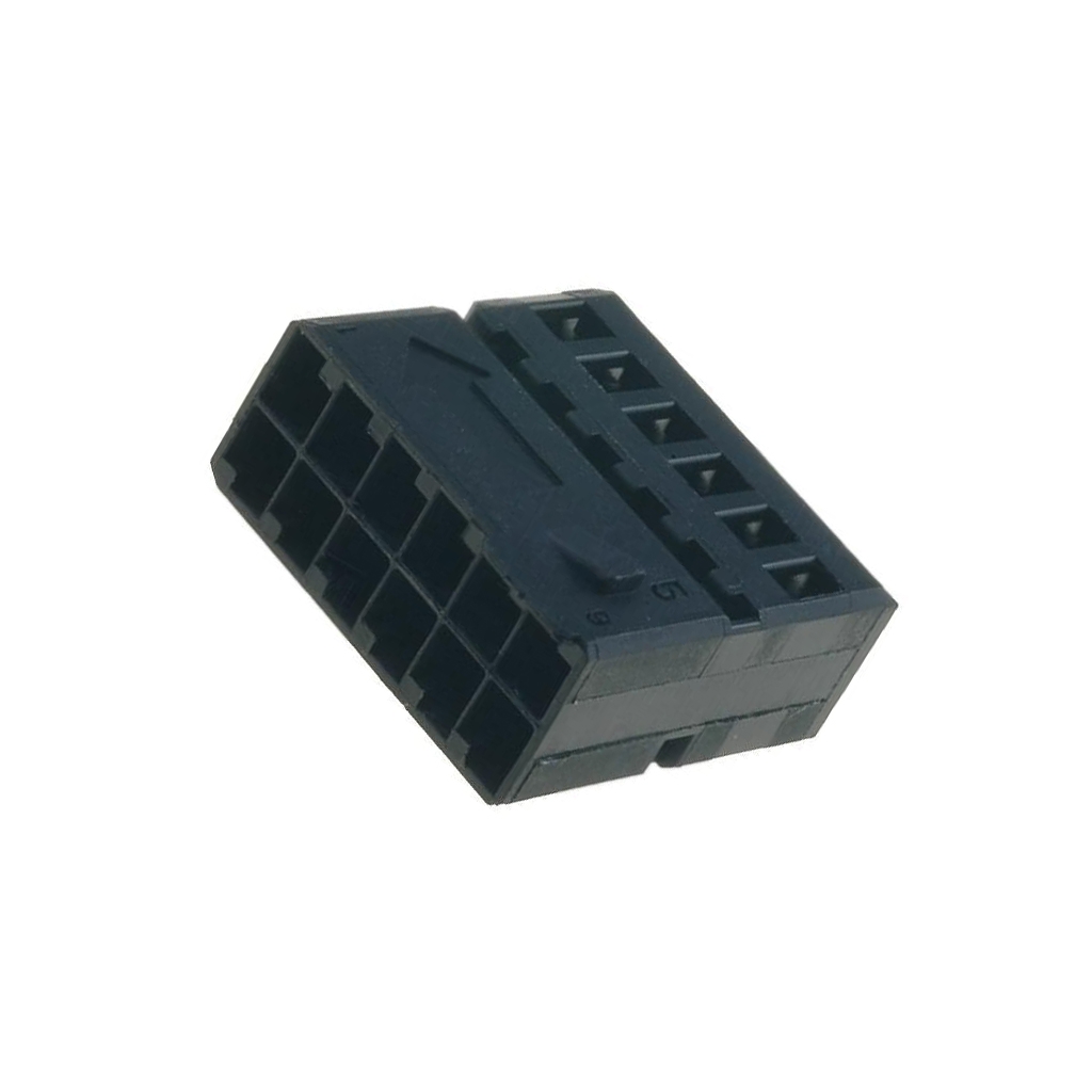 4CARMEDIA Connector housing; plug; Quadlock 12pin