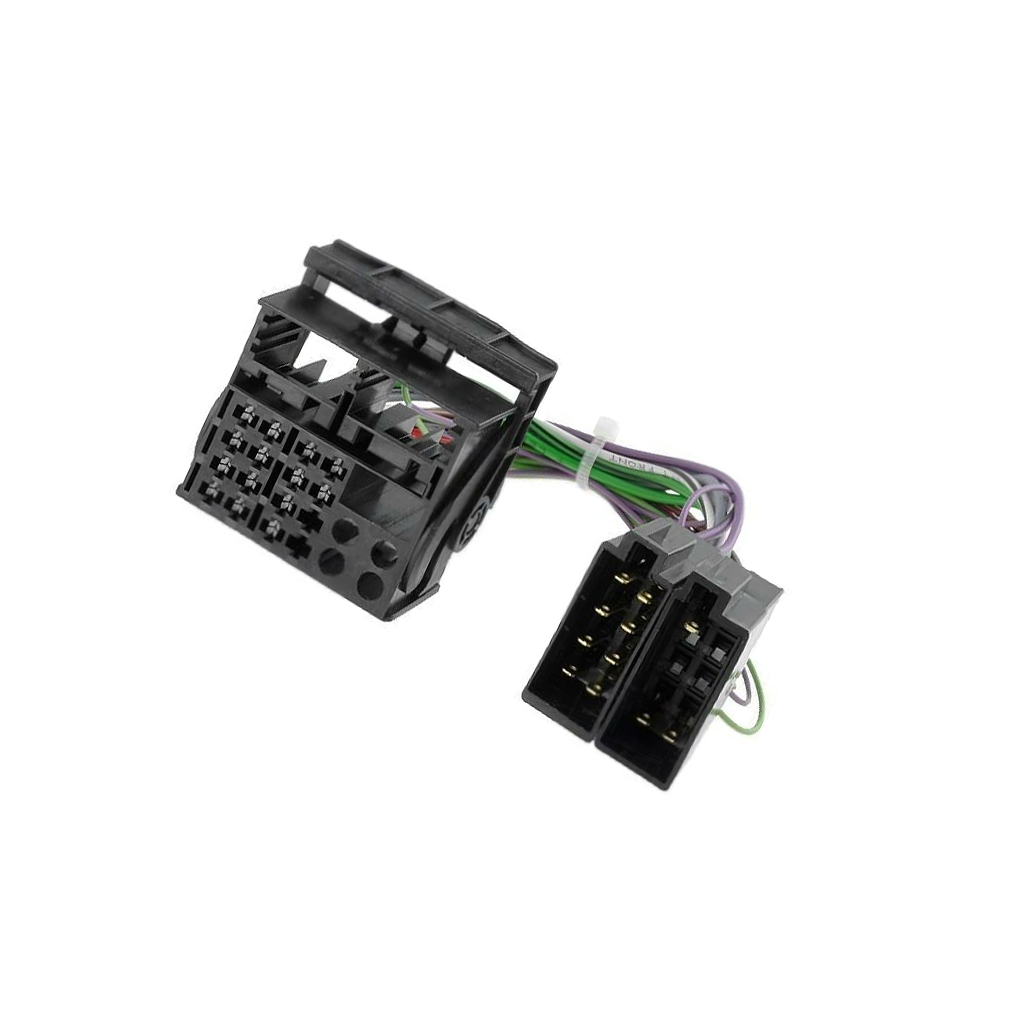 4CARMEDIA Connector; ISO,Quadlock; VW; PIN: