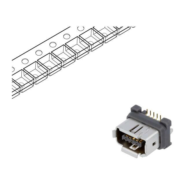 HIROSE Connector: ix Industrial; socket; IX