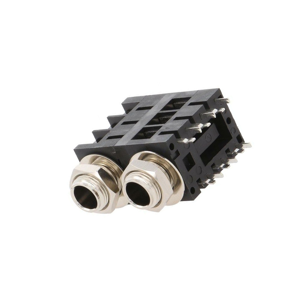 AMPHENOL Connector: Jack 6,3mm; socket