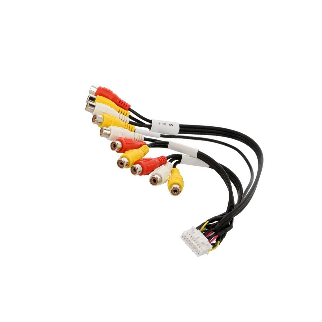 4CARMEDIA Connector; Kenwood; RCA; PIN: 20