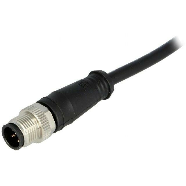 MOLEX Connector: M12; plug; male; Micro-Change