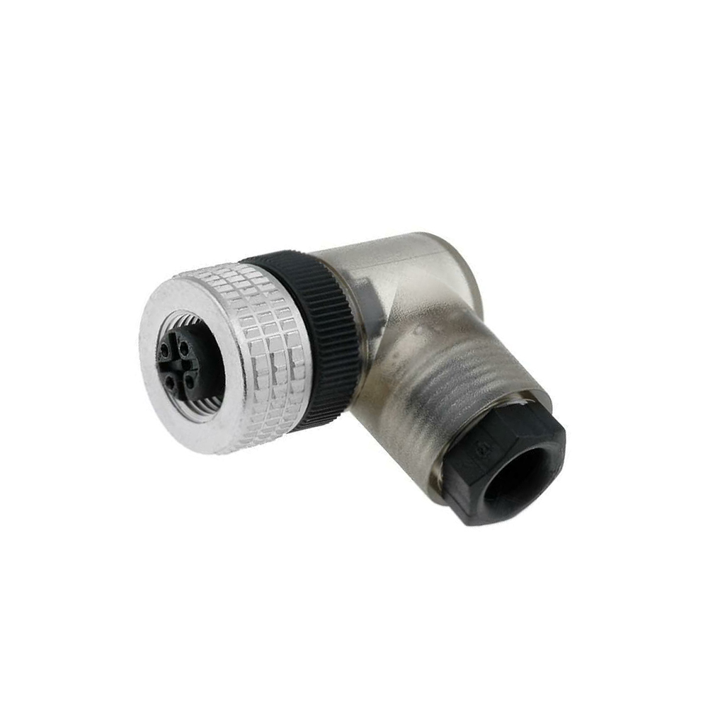 HIRSCHMANN Connector: M12; plug; PIN: 4